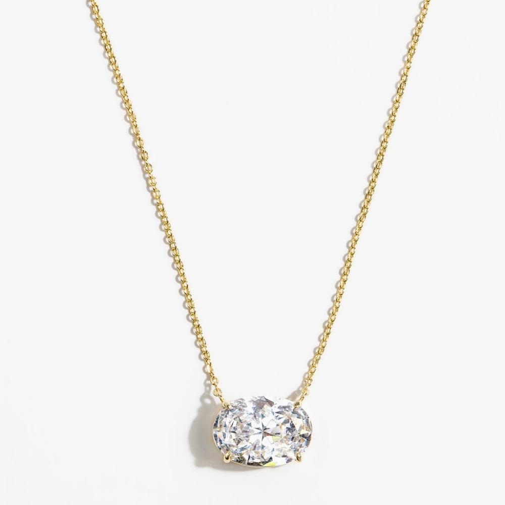 Melinda Maria Hello Gorgeous Pendant Necklace NEW Gold - FIRM ✨️